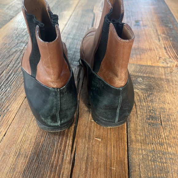 Balenciaga Chelsea boots brown/black color block Size 39 - Picture 4 of 5